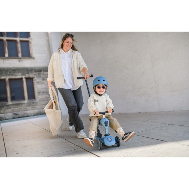 Highwaykick 1 Push And Go - Steel